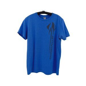 New Agenda Perrin Stingray Blue T Shirt L Corvette Soft NA92 Classic